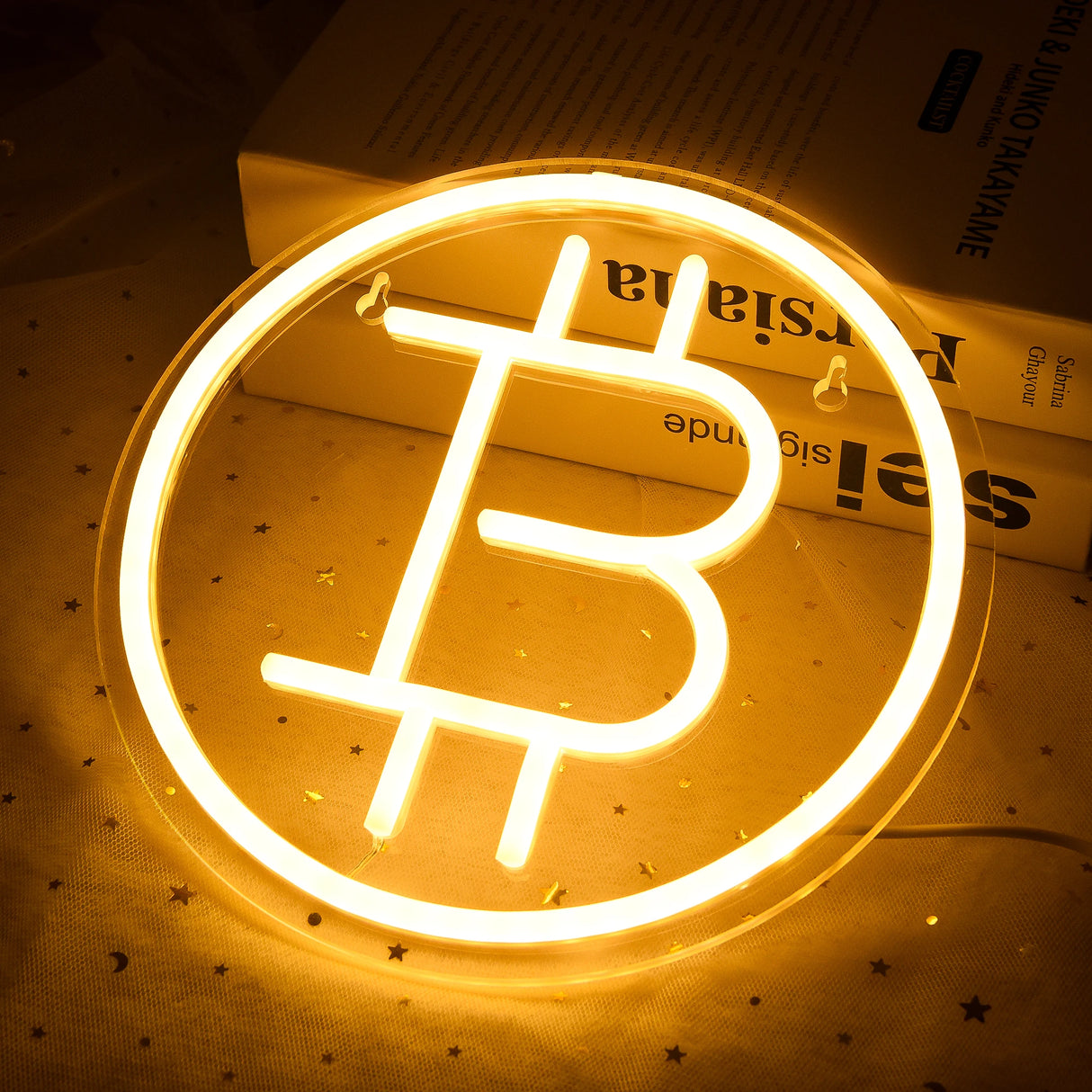 ビットコインネオンサイン（ネオン看板）LEDライト
