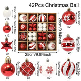 イベント・クリスマス装飾｜ボールオーナメント48個セット