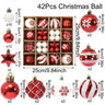 イベント・クリスマス装飾｜ボールオーナメント48個セット