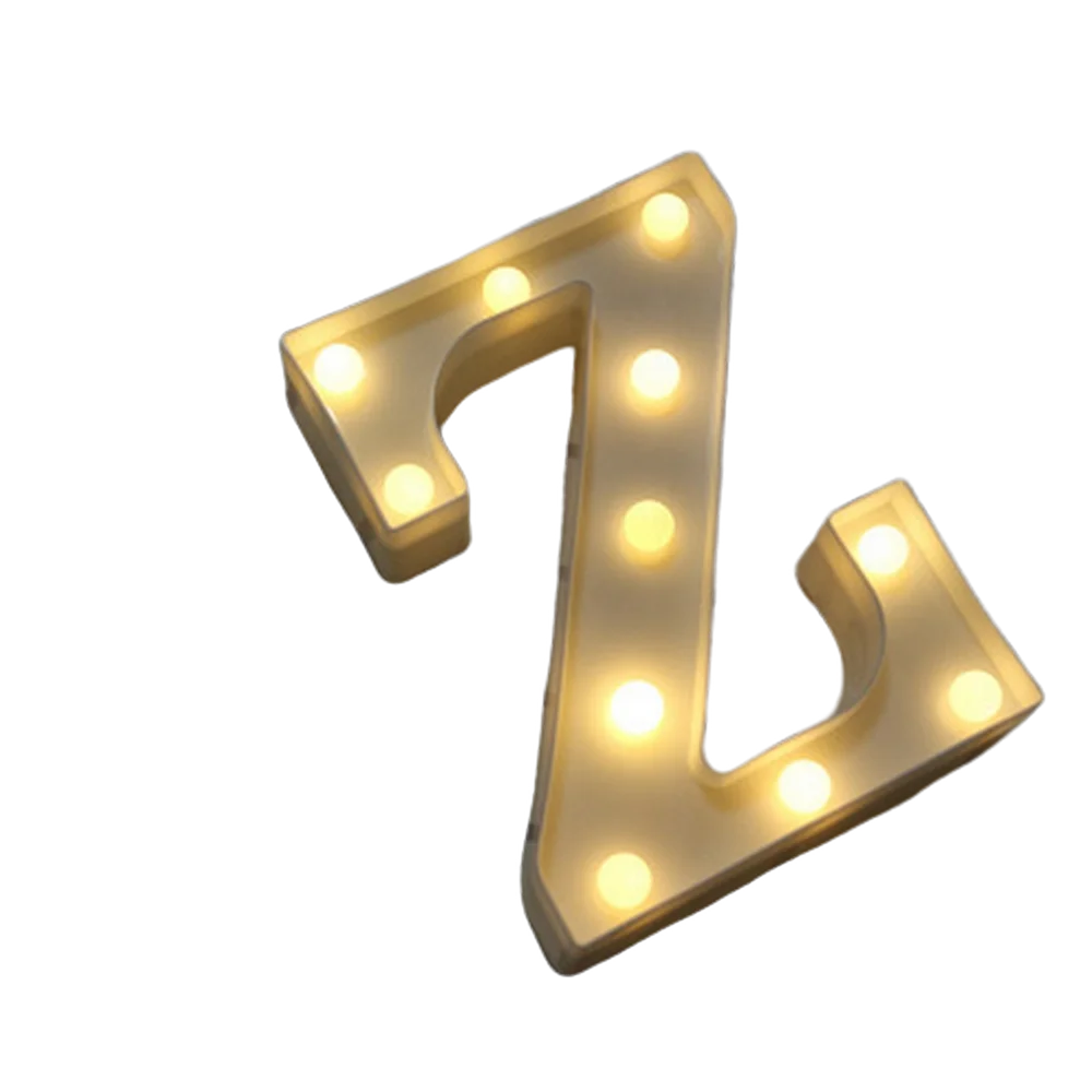 【LED装飾】LEDライト・デコレーションライト（ハート/アルファベット/数字）