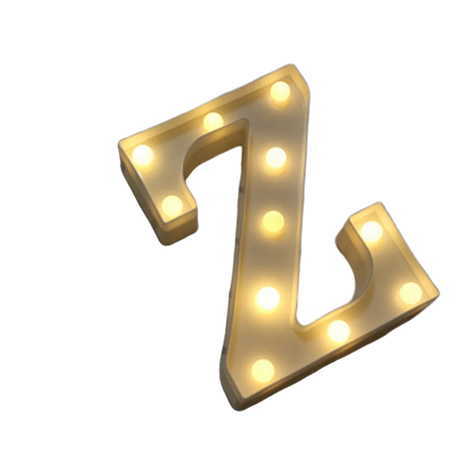 【LED装飾】LEDライト・デコレーションライト（ハート/アルファベット/数字）