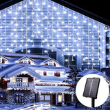 イベント・クリスマス装飾｜ソーラー式 防水LEDつららライト(3.5M)