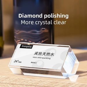アクリル値札用デスクトップ広告スタンド