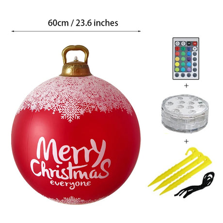 イベント・クリスマス装飾｜LEDライト付きデコレーションボール