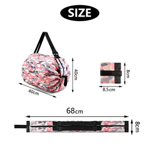 |ノベルティ用品 | 防水・耐久性 ナイロン製 折りたたみバッグ | 40×40c