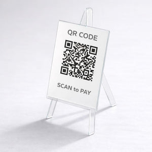 アクリルイーゼル ハガキサイズ タテ (2セット)