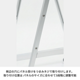 【スタンドのみ】屋外・屋内両用 パネル用スタンド キャスター付き B3ヨコ/A2/B2/A1/B1対応