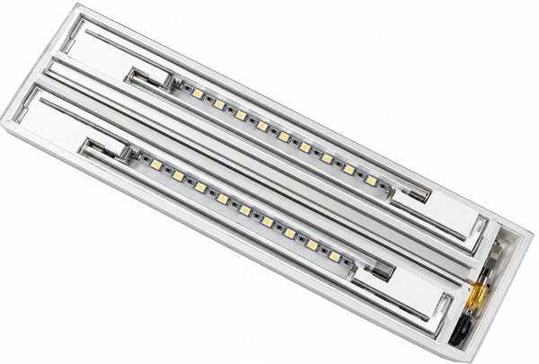 Wall Mounted Boss Light 壁掛け薄型ライトボックスのフレームとLED照明の収納状態｜誉PRINTING
