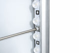 Wall Mounted Boss Light 壁掛け薄型ライトボックスの内部LEDと補強バー接続部｜誉PRINTING