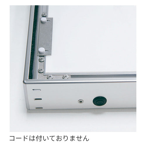 屋外用LED内照パネル FE99240 電源コード取出口・内部構造｜誉PRINTING