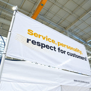 キャノピーバナーキット 300×100cm バナー掲示イメージ｜誉PRINTING