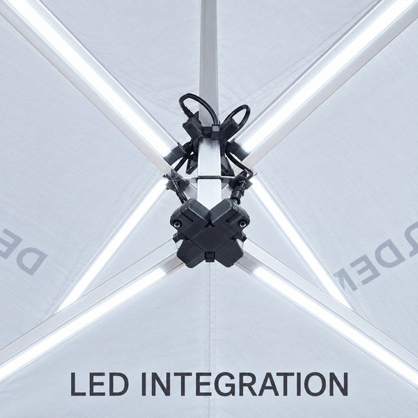 ワンタッチテント BAS-SQ 28-S（スチール） LEDインテグレーション対応｜誉PRINTING