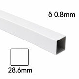 ワンタッチテント SQU 28-S（スチール） 支柱断面 28.6mm角｜誉PRINTING