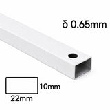 ワンタッチテント SQU 28-S（スチール） 上部バー断面｜誉PRINTING