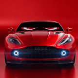 車用LEDディスプレイ スマホで光る演出 Devil's Eyes｜16×32・約17cm幅