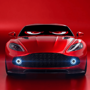 車用LEDディスプレイ スマホで光る演出 Devil's Eyes｜16×32・約17cm幅
