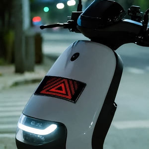 LED看板 スマホで文字表示 省スペース｜16×32・約17cm幅 フレキシブルデジタルサイネージ
