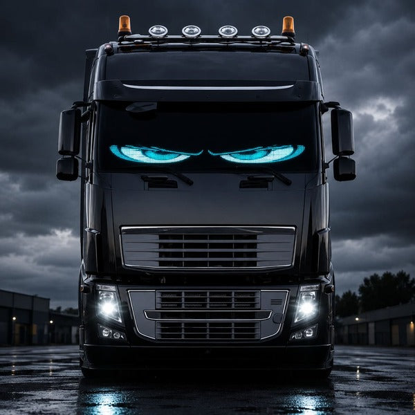 車用LEDディスプレイ スマホで光る演出 Devil's Eyes｜16×96・約60cm幅