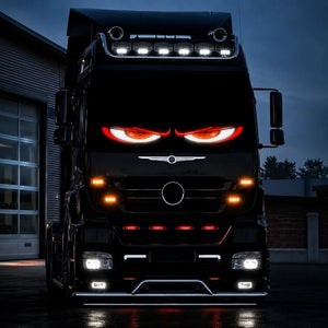 車用LEDディスプレイ スマホで光る演出 Devil's Eyes｜16×96・約60cm幅