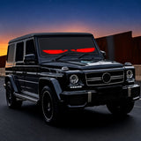 車用LEDディスプレイ スマホで光る演出 Devil's Eyes｜20×64・約35cm幅