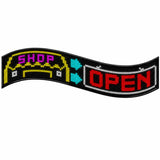 LEDサイン 大型店向け2段表示 PLUS｜32×192・約145cm幅 フレキシブルデジタルサイネージ