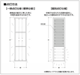 自立式大型LED看板 一律点灯仕様・個別点灯仕様の比較