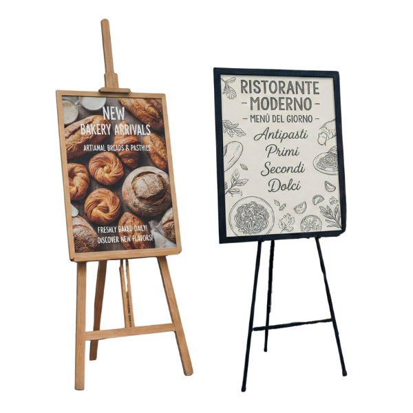 店舗用イーゼル看板｜誉PRINTING