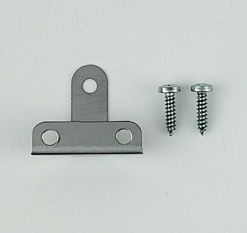 ディスプレイフレーム用AP掛け金具 M-5019 壁面直掛け金具・取付ネジ｜誉PRINTING