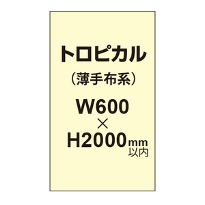 トロピカル （薄手布系）【W600?H2000mm以内】