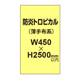 防炎トロピカル （薄手布系）【W450?H2500mm以内】