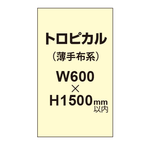 トロピカル （薄手布系）【W600?H1500mm以内】