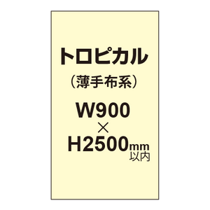 トロピカル （薄手布系）【W900?H2500mm以内】