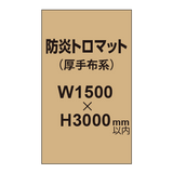 防炎トロマット （厚手布系）【W1500?H3000mm以内】