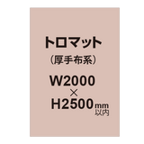 トロマット （厚手布系）【W2000?H2500mm以内】