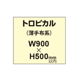 トロピカル （薄手布系）【W900?H500mm以内】