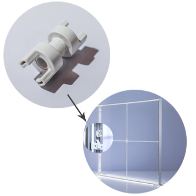 セゴライトボックス（内照式バックパネル）用ストレートコネクタ