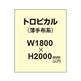 トロピカル （薄手布系）【W1800?H2000mm以内】