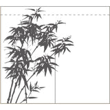 のれん-004017013 笹(白地)2巾｜誉PRINTING