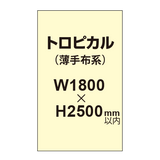 トロピカル （薄手布系）【W1800?H2500mm以内】