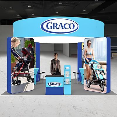 セットディスプレイセット 13 【4小間 (6ｍ×6ｍ)】｜誉PRINTING