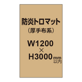 防炎トロマット （厚手布系）【W1200?H3000mm以内】