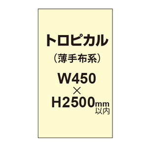 トロピカル （薄手布系）【W450?H2500mm以内】