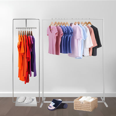 カスタマイズ可能な金属製ハンガーラック 多用途対応｜誉PRINTING