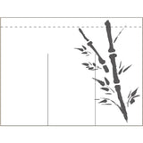 のれん-004017012 竹(白地)｜誉PRINTING