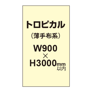 トロピカル （薄手布系）【W900?H3000mm以内】