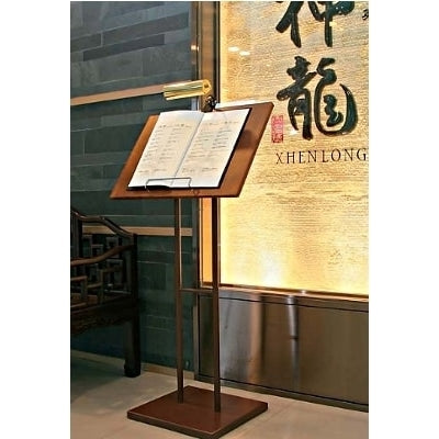 大判木製メニュースタンド｜誉PRINTING