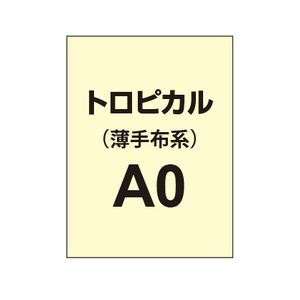 トロピカル A0（薄手布系）