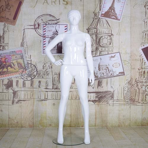 女性用ホワイトマネキン PWAA552EA 女性用ホワイトマネキンPWAA552EA