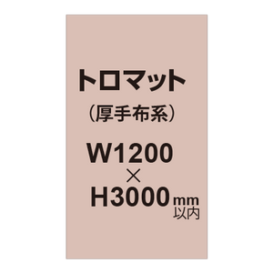 トロマット （厚手布系）【W1200?H3000mm以内】