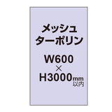 メッシュターポリン印刷 600×3000